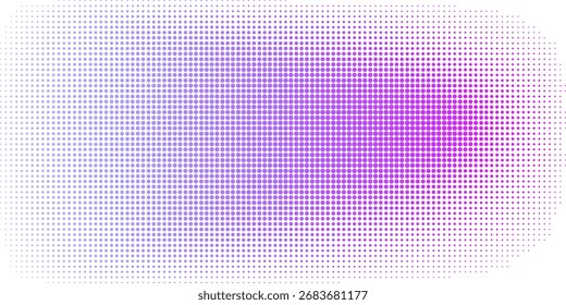 Background with monochrome dotted texture. Polka dot pattern template. vector ilustration