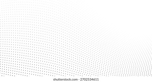 Fondo con textura monocromática punteada. Plantilla de patrón de lunares