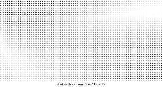 Background with monochrome dotted texture. Polka dot pattern template. Background with black dots - stock vector dots background modern	 white and black