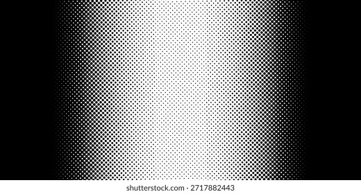 Hintergrund mit monochromer, gepunkteter Textur. Vorlage für Polka-Punkte. Vektorsport