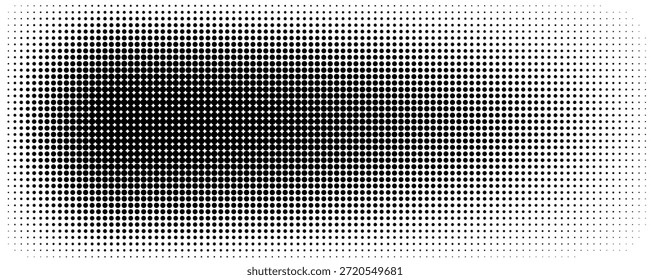Fondo con textura monocromática punteada. Plantilla de patrón de lunares. ilustración de Vector