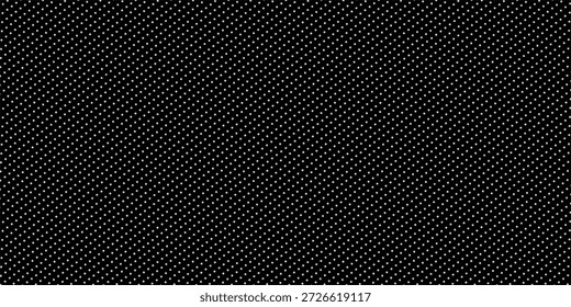 Fondo con textura monocromática punteada. Patrón de lunares patrón de Vectores de Plantilla