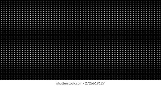 Fondo con textura monocromática punteada. Patrón de lunares patrón de Vectores de Plantilla