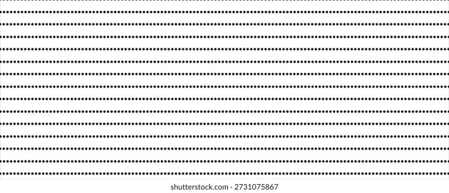 Fondo con textura monocromática punteada. Patrón de lunares patrón de puntos de Vector de Plantilla
