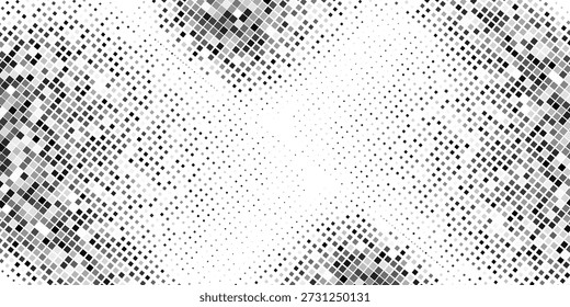 Fondo con textura monocromática punteada. Plantilla de patrón de lunares. ilustración de Vector eps 10