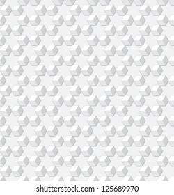 Background - monochrome gray geometric vector texture of cubes