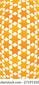 Patrón de motivo de fondo hexagrama y hexágono. Estrella de David