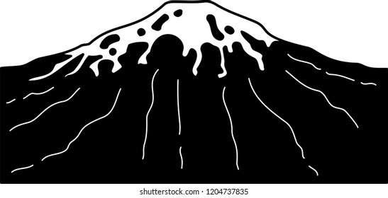 Background of Mount Fuji set