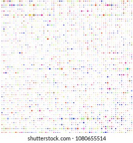 Background of multi-colored abstract circles, 