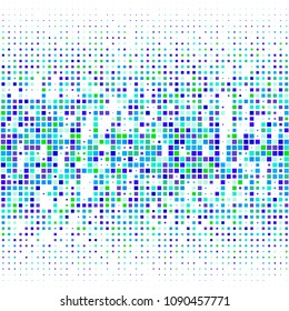 Background of multi-colored abstract circles