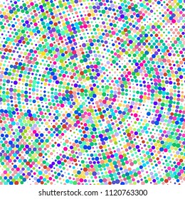 Background of multi-colored abstract circles