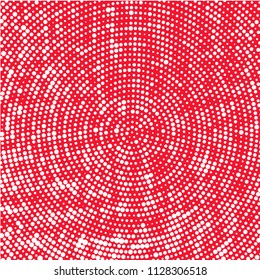 Background of multi-colored abstract circles