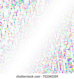 Background of multi-colored abstract circles