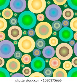background of multicolored circles
