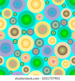 background of multicolored circles