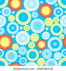 background of multicolored circles
