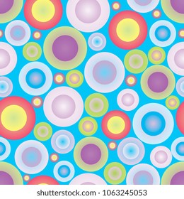 background of multicolored circles