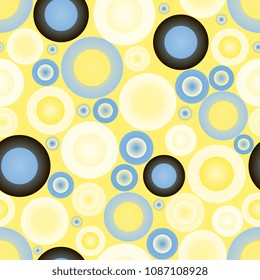 background of multicolored circles