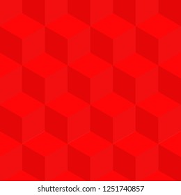 Background from multi-colored cubes. Optical illusion from cubes