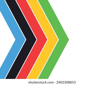 Background with multi-colored dioganal stripes , abstract colorful background Colored lines on a white background. Bright design.