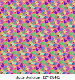 Background multicolored geometric equipment tent seamless pattern.