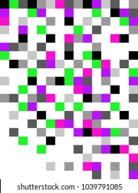 Background multicolored squares