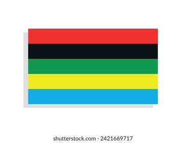 Background with multi-colored stripes , abstract colorful background Colored lines on a white background. Bright design.
