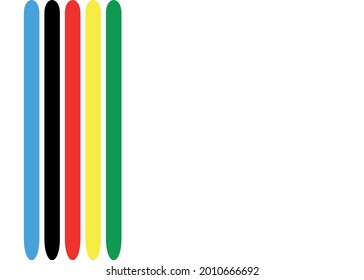 background with multicolored vertical stripes.