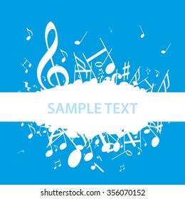 Background Music Clef
