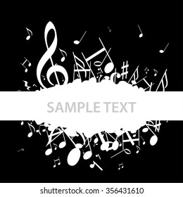 Background Music Clef