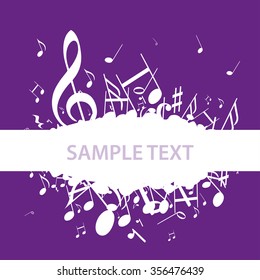 Background Music Clef
