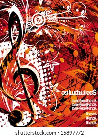 Background musical theme Autumn and passion