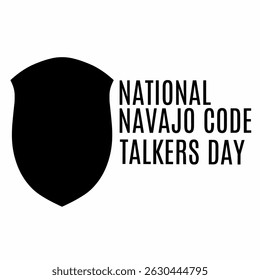 Antecedentes del Día Nacional de los Hablantes del Código Navajo. El día se celebra el 14 de agosto.
