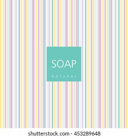 Background for natural handmade soap