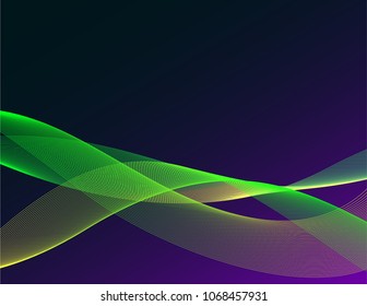 Background neon lines