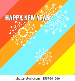 background for new year 2020