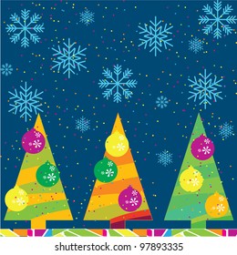 background of the new year
