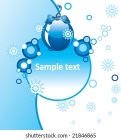 background for new year and for Christmas