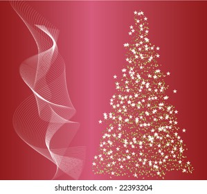 Background for new year and for Christmas