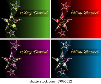 Background for new year and for Christmas