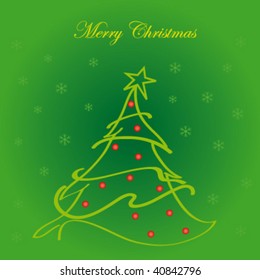 Background for new year and for Christmas