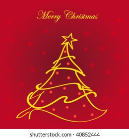 Background for new year and for Christmas
