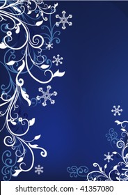 Background for new year and for Christmas