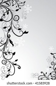   Background for new year and for Christmas