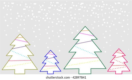 background for new year and for Christmas