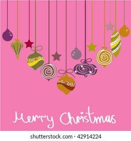 Background for new year and for Christmas