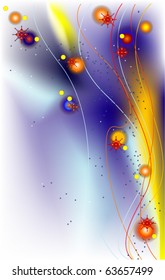 Background for new year and for Christmas