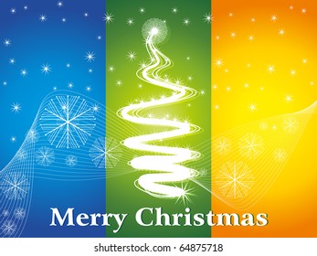 Background for new year and for Christmas