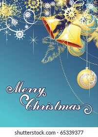 Background for new year and for Christmas