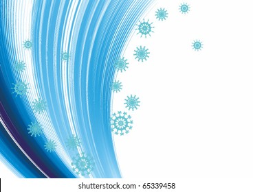 Background for new year and for Christmas